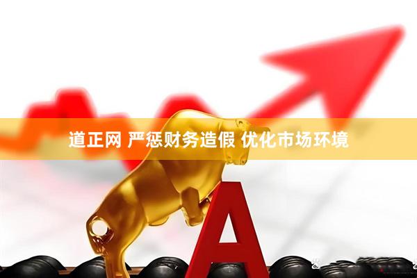 道正网 严惩财务造假 优化市场环境